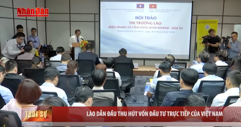Lào dẫn đầu thu hút vốn đầu tư trực tiếp của Việt Nam